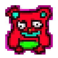Teddy Bear Sticker by MOYOGASH