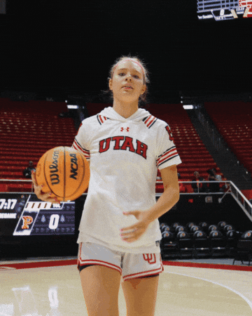 College Basketball Ncaa GIF by Utah Women's Basketball