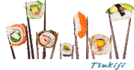 tsukijiid bali jakarta japanese food surabaya Sticker