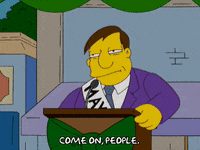 episode 1 mayor diamond joe quimby GIF