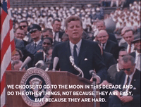 JFK "We choose to go to the Moon" Speech 1962