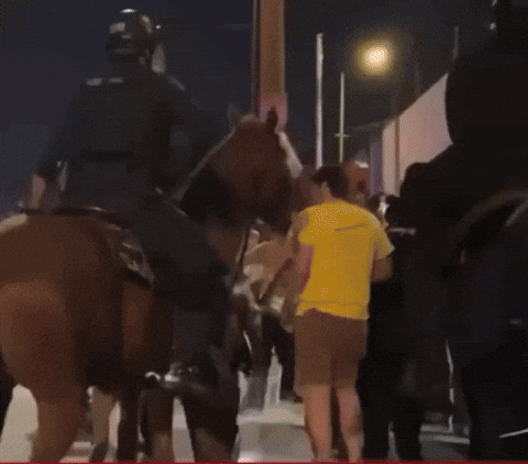 Police Brutality Lapd GIF by Billy Jensen