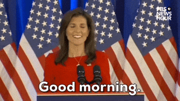 "Good morning."