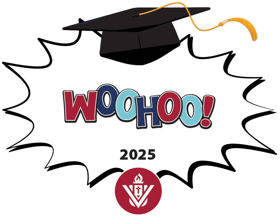 Viterbo Commencement 2025 Sticker by Viterbo University