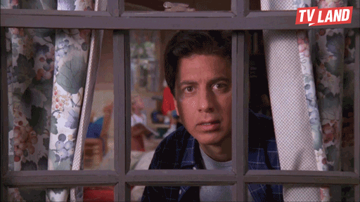 scared everybody loves raymond GIF by TV Land