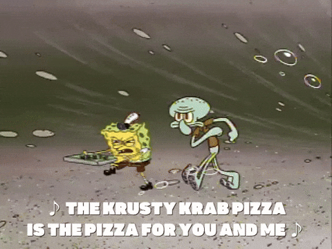 season 1 pizza delivery GIF by SpongeBob SquarePants