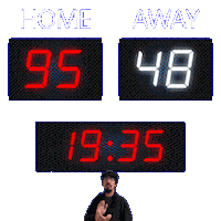 48 Away Sticker
