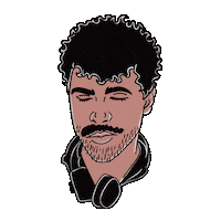 Dj Sticker by Mirror