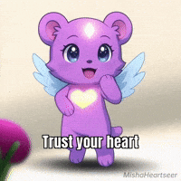 Heart Listen GIF by MishaHeartseer