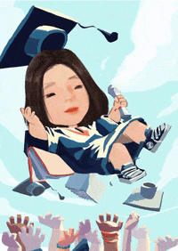 Girl Congratulations GIF