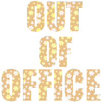 Out Of Office Work Sticker