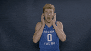 Byu Basketball Gocougs GIF by BYU Cougars