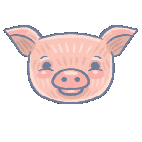 MarteLuna_VeganArt food friends vegan not Sticker