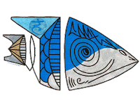 infinipi fish inspiration infinity tt Sticker