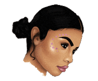 artsykrissie girl angry colorful alien Sticker