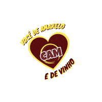 Golden Heart Corazon Sticker by Colégio Américo Melo