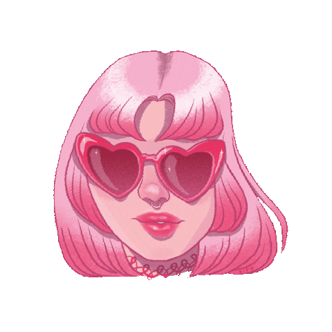 aisa giphygifmaker love heart pink Sticker