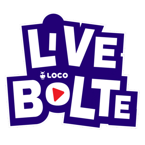 Swipe Up Live Now Sticker by Loco