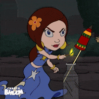 Festival Of Lights Diwali GIF by Chhota Bheem