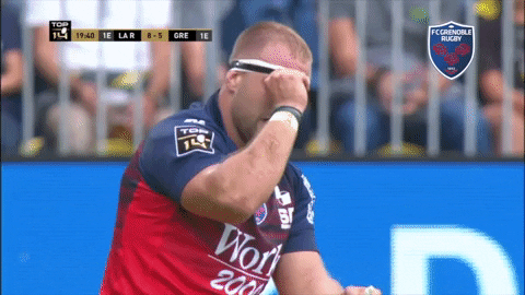 fc grenoble mouth GIF by FCG Rugby