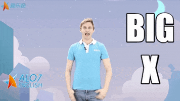 big x GIF by ALO7.com