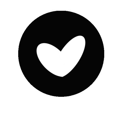 lottywf love heart black amor Sticker