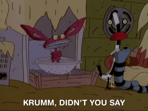 nickrewind giphydvr nicksplat aaahh real monsters giphyarm014 GIF