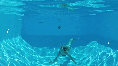 abyssmermaid giphygifmaker giphyattribution piscine abyss mermaid GIF