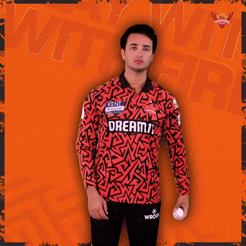 Wicket Sharma GIF by SunRisers Hyderabad