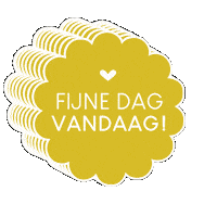Fijnedag Sticker