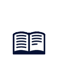 latendauv book glasses university brain Sticker