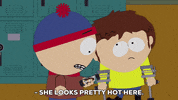 looking stan marsh GIF by South Park 