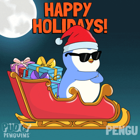 Merry Christmas GIF by Pudgy Penguins