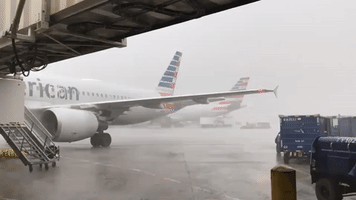Tornado Grounds Flights at Charlotte Douglas International Airport