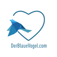 Bluebird Sticker by Der Blaue Vogel
