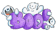 Boo Sticker