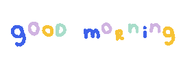 Good Morning Rainbow Sticker by Muchable