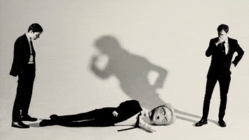 Black And White Reaction GIF by Andrew Bird