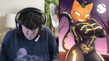 Thrusting Cat Girl GIF