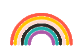 crumpetclub rainbow freelance crumpetclub gofreelance Sticker