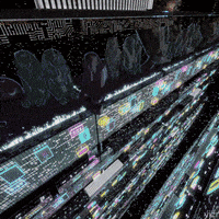 Glow Sci Fi GIF by Yizr