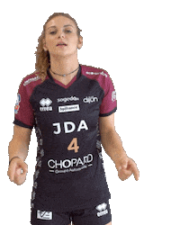 Handball Claire Sticker by JDA Dijon Basket