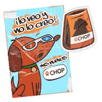 Perros Chop Sticker by CroquetasChop