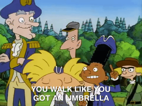 hey arnold nicksplat GIF