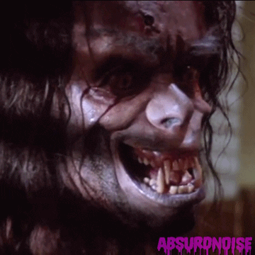 the howling horror GIF by absurdnoise
