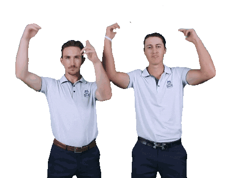 Happy Dance Sticker by Golf Club St. Leon-Rot
