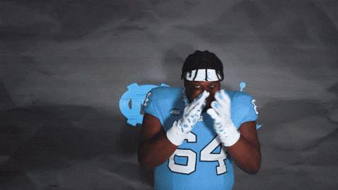 University Of North Carolina Football GIF by UNC Tar Heels