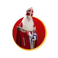 5 December Pieten Sticker by Boekdesint