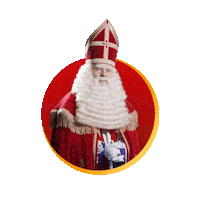 5 December Pieten Sticker by Boekdesint