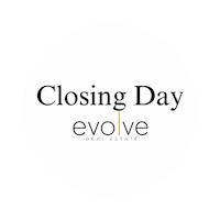 Closing Day Sticker by Evolve Real Estate